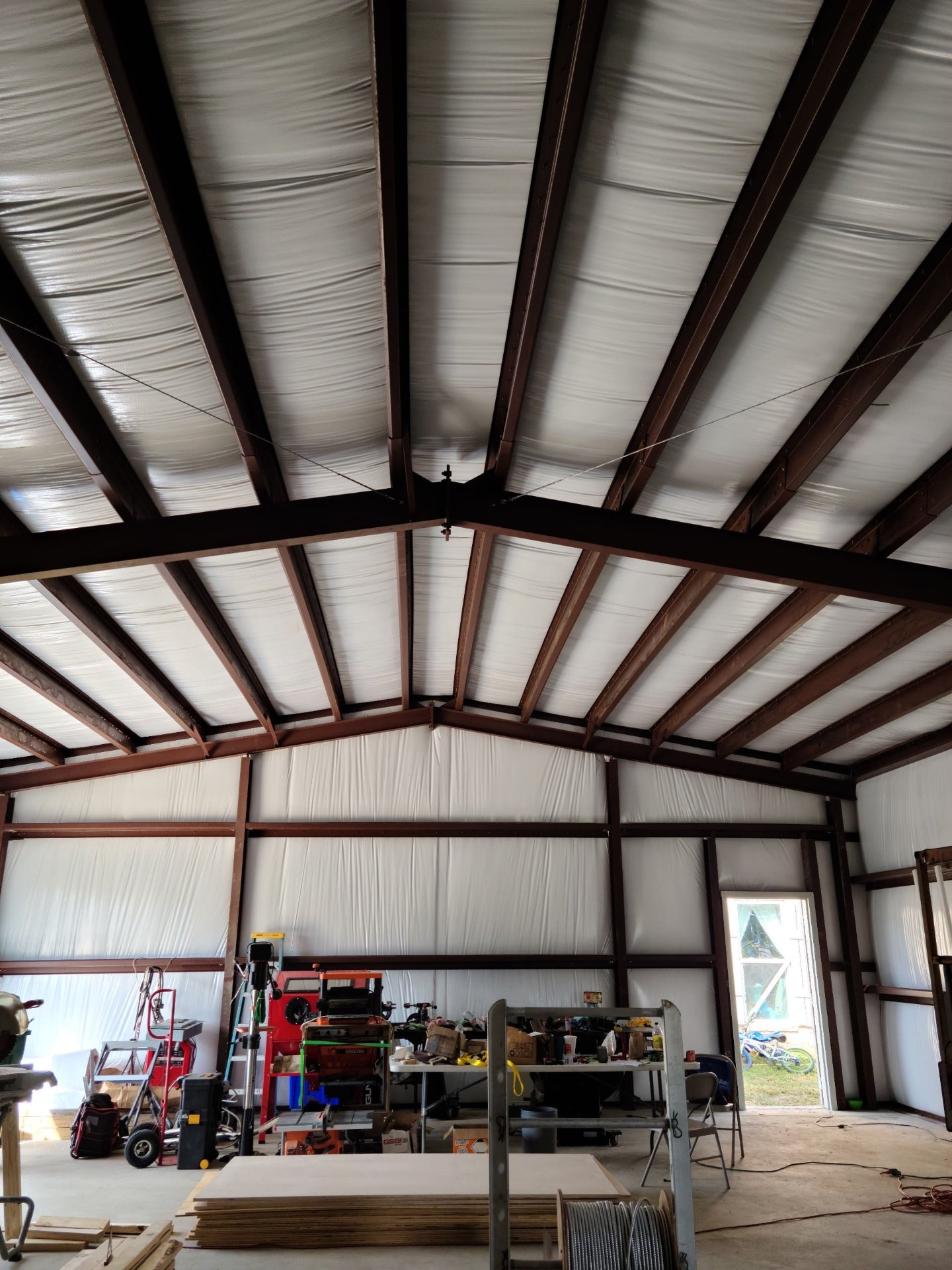 Storm-Damaged Shop Rebuild